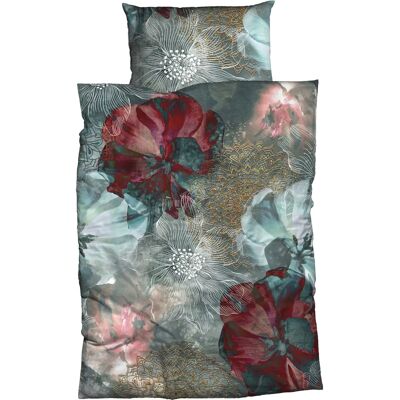 CASATEX Freda - Satin Bettwäsche - Blumen & Mandalas CASATEX Freda - Satin Bettwäsche - Blumen & Mandalas