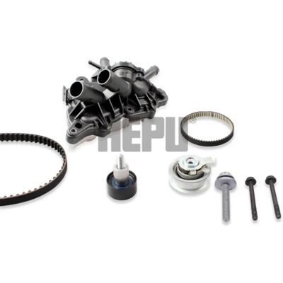 Kit pompe à eau HEPU - Audi, Seat, Skoda, VW - 2 courroies Kit pompe à eau HEPU - Audi, Seat, Skoda, VW - 2 courroies