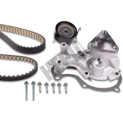 Kit Pompa dell'Acqua e Cinghia di Distribuzione HEPU PK02612 - Ford Ecosport Mk2, Focus 3, Grand C-Max Kit Pompa dell'Acqua e Cinghia di Distribuzione HEPU PK02612 - Ford Ecosport Mk2, Focus 3, Grand C-Max