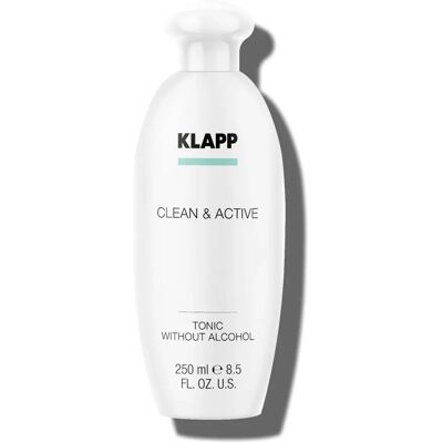 KLAPP Clean & Active Tonic - Alcohol-Free Facial Toner for Sensitive Skin KLAPP Clean & Active Tonic - Alcohol-Free Facial Toner for Sensitive Skin