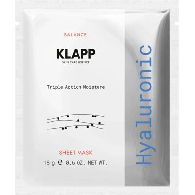 KLAPP Maschera Viso Idratante Multi Livello - Maschera in Foglio KLAPP Maschera Viso Idratante Multi Livello - Maschera in Foglio