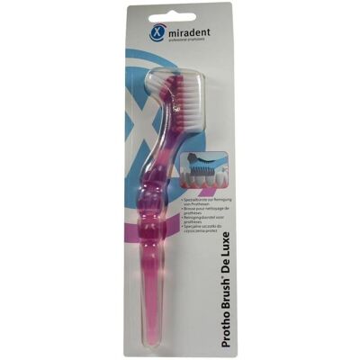 Hager MIRADENT Protho Brush Pink - Prothesenbürste Hager MIRADENT Protho Brush Pink - Prothesenbürste