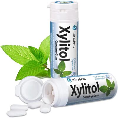 Hager Pharma GmbH MIRADENT Menthol-Xylit Kaugummi - Zahnpflegekaugummi Hager Pharma GmbH MIRADENT Menthol-Xylit Kaugummi - Zahnpflegekaugummi
