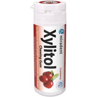 Guma do żucia z ksylitolem Miradent - Smak borówki Guma do żucia z ksylitolem Miradent - Smak borówki