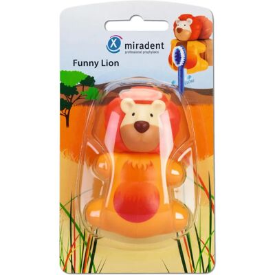 MIRADENT Löwe Zahnputzhalter für Kinder MIRADENT Löwe Zahnputzhalter für Kinder