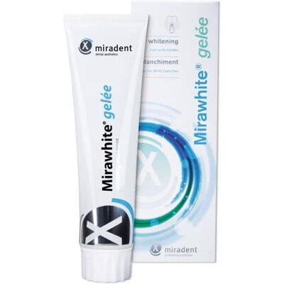 Hager Pharma GmbH Miradent Bleaching Mirawhite Gelee - Tanden Gel - 100ml Hager Pharma GmbH Miradent Bleaching Mirawhite Gelee - Tanden Gel - 100ml