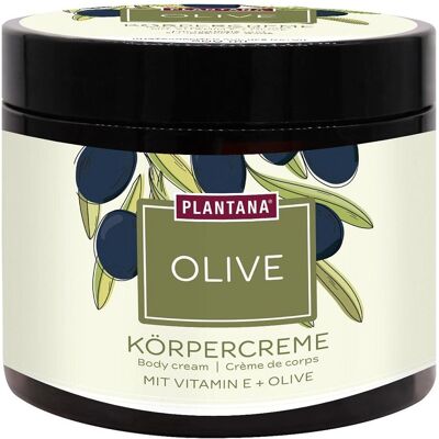 Hager Pharma GmbH PLANTANA Olive Körpercreme mit Vitamin E - Körpercreme Hager Pharma GmbH PLANTANA Olive Körpercreme mit Vitamin E - Körpercreme