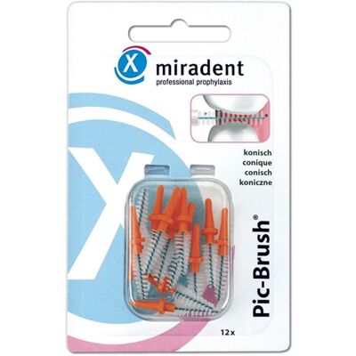 Hager MIRADENT Interdentalbürsten-Set - Orange Hager MIRADENT Interdentalbürsten-Set - Orange