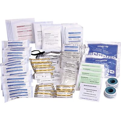 Söhngen Trousse de premiers secours Recharge - Bandages stériles 20 ans - Publicité Söhngen Trousse de premiers secours Recharge - Bandages stériles 20 ans - Publicité