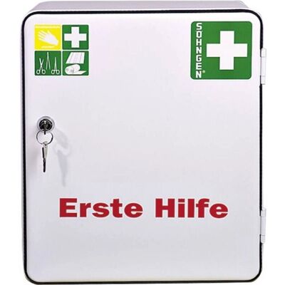 SÖHNGEN White Medical Cabinet - DIN 13157 First Aid Storage SÖHNGEN White Medical Cabinet - DIN 13157 First Aid Storage