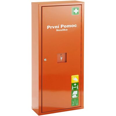 SÖHNGEN Gabinete de Primeros Auxilios - DIN 13157, Naranja, 112x49x20 cm SÖHNGEN Gabinete de Primeros Auxilios - DIN 13157, Naranja, 112x49x20 cm