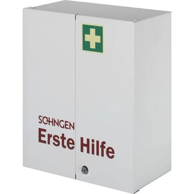SÖHNGEN Stahl Erste-Hilfe-Schrank - Doppelttür, Weiß - DIN 13169 SÖHNGEN Stahl Erste-Hilfe-Schrank - Doppelttür, Weiß - DIN 13169