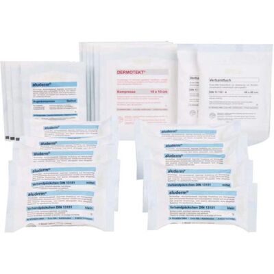 Trousse de Premiers Secours Söhngen - Compresses Stériles - 20 Ans de Durée de Conservation - Publicité Trousse de Premiers Secours Söhngen - Compresses Stériles - 20 Ans de Durée de Conservation - Publicité