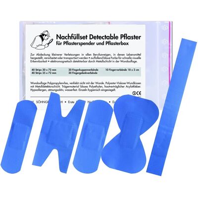 Söhngen Pansements pour blessures - 130 pcs - Detectable - Publicité Söhngen Pansements pour blessures - 130 pcs - Detectable - Publicité