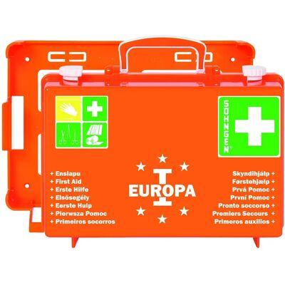 SÖHNGEN Trousse de premiers secours - Orange - DIN 13157 - Publicité SÖHNGEN Trousse de premiers secours - Orange - DIN 13157 - Publicité