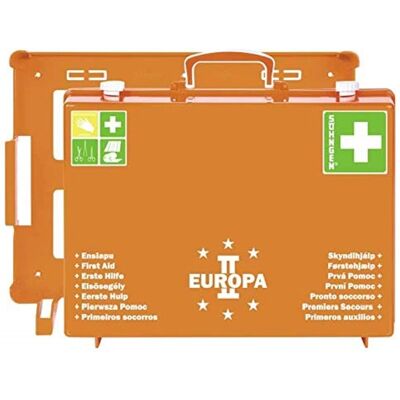 SÖHNGEN Trousse de premiers secours - EUROPA II - Orange - Publicité SÖHNGEN Trousse de premiers secours - EUROPA II - Orange - Publicité