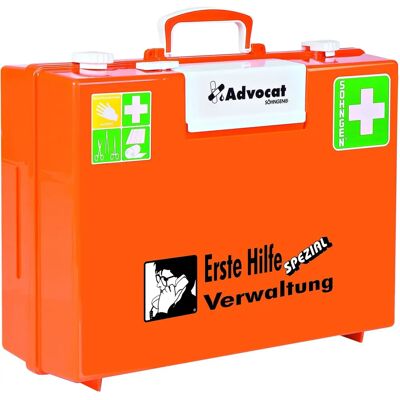 Söhngen - Trousse de Premiers Secours - Montage Murale, 115 Pansements - Publicité Söhngen - Trousse de Premiers Secours - Montage Murale, 115 Pansements - Publicité