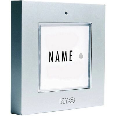 Modern-Electronics Draadloze Deurbel - Uitbreidbaar, Zilver, 8 deuntjes Modern-Electronics Draadloze Deurbel - Uitbreidbaar, Zilver, 8 deuntjes