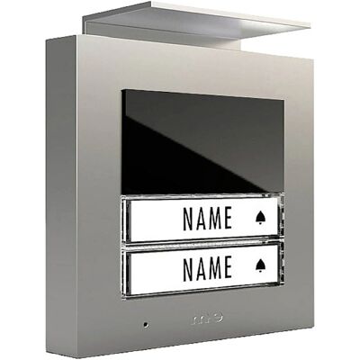 modern-electronics ADV-1020 S - Außen-Intercomstation, silber - Gegensprechanlage modern-electronics ADV-1020 S - Außen-Intercomstation, silber - Gegensprechanlage