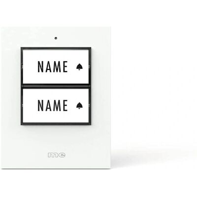 Modern-Electronics Wireless Doorbell - White - 16 Tones Modern-Electronics Wireless Doorbell - White - 16 Tones