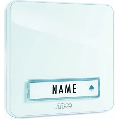 modern-electronics - KTA-1 W Türgong mit Namensschild - Weiß - Türgong modern-electronics - KTA-1 W Türgong mit Namensschild - Weiß - Türgong
