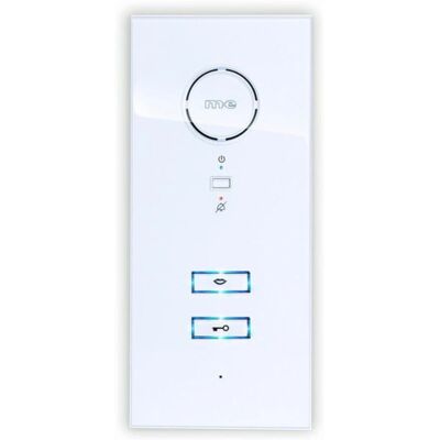 m-e modern-electronics ADV-100 WW Interfono porta cablato Bianco m-e modern-electronics ADV-100 WW Interfono porta cablato Bianco