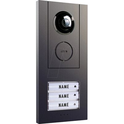 M-E - VD ALU 630A - Aluminium exterior - IP44 - Video door station M-E - VD ALU 630A - Aluminium exterior - IP44 - Video door station