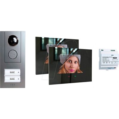 M-E - VD ALU 6209AS - Anthracite - Video door intercom M-E - VD ALU 6209AS - Anthracite - Video door intercom