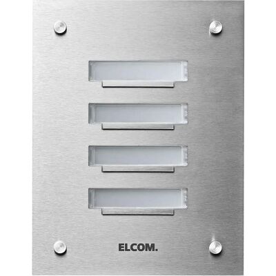 Elcom - KVM-4/1 - KVM-4/1 - Edelstahl - Türsprechanlage Elcom - KVM-4/1 - KVM-4/1 - Edelstahl - Türsprechanlage