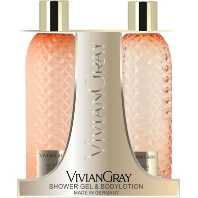 Vivian Gray Edelstein Neroli & Amber - Feuchtigkeitsgeschenkset Vivian Gray Edelstein Neroli & Amber - Feuchtigkeitsgeschenkset