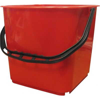 Cubos Kaiserkraft - 25L Rojo Juego de 2 Cubos Kaiserkraft - 25L Rojo Juego de 2