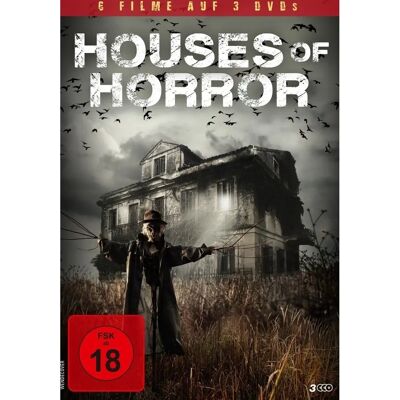 Maisons de l'horreur - 6 films d'horreur - 3 DVDs - Occasion - Publicité Maisons de l'horreur - 6 films d'horreur - 3 DVDs - Occasion - Publicité