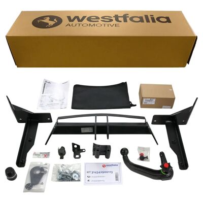 Westernalia Enganche de remolque - Cabeza removible - Conjunto de cables de 13 pines - Opel Insignia A Westernalia Enganche de remolque - Cabeza removible - Conjunto de cables de 13 pines - Opel Insignia A