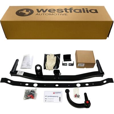 Westfalia Enganche desmontable con E-satz para VW Caddy 3 4 1.0-2.0 Westfalia Enganche desmontable con E-satz para VW Caddy 3 4 1.0-2.0