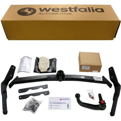 Westfalia Enganche de remolque - Desmontable, 13 pines, para Ford Focus Westfalia Enganche de remolque - Desmontable, 13 pines, para Ford Focus