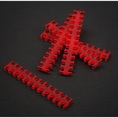 King Mod - Kabelkamm 24-Slot 3mm klein - Rot - 5er Set King Mod - Kabelkamm 24-Slot 3mm klein - Rot - 5er Set