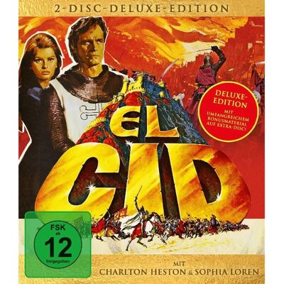 WVG Medien Blu-ray - El Cid - Edizione Deluxe da 2 Dischi WVG Medien Blu-ray - El Cid - Edizione Deluxe da 2 Dischi