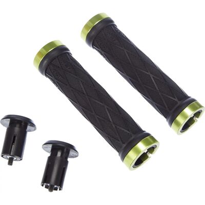 NC-17 Lock-On Handvatten - Groen/Zwart - 28 mm - Handvatten NC-17 Lock-On Handvatten - Groen/Zwart - 28 mm - Handvatten