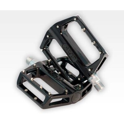 NC-17 STD II Pro sykkelplattformpedal - Svart - Aluminium - Holdbar - 9/16" NC-17 STD II Pro sykkelplattformpedal - Svart - Aluminium - Holdbar - 9/16"