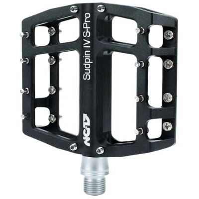NC-17 Sudpin IV S-Pro Sykkelpedal – Aluminium, Svart, 9/16" NC-17 Sudpin IV S-Pro Sykkelpedal – Aluminium, Svart, 9/16"