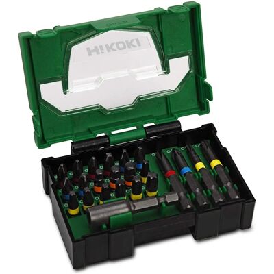 Hikoki 23-delt slagfaste bits - Stabelbart system Hikoki 23-delt slagfaste bits - Stabelbart system