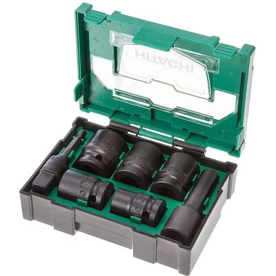 Hitachi Rørtangssats - 7 deler, 13-24mm, Stablbar koffert Hitachi Rørtangssats - 7 deler, 13-24mm, Stablbar koffert