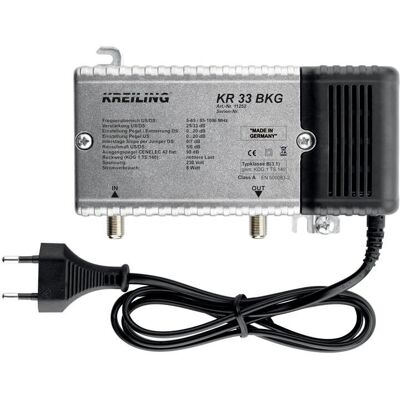 Kreiling Kreiling BK-33 BKG TV Signalverstärker - Breitband, 85-1006 MHz Kreiling Kreiling BK-33 BKG TV Signalverstärker - Breitband, 85-1006 MHz