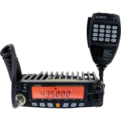 Alinco DR-438-HE UHF Funkgerät - 200 Kanäle, 400-470MHz, DTMF, Rauschunterdrückung Alinco DR-438-HE UHF Funkgerät - 200 Kanäle, 400-470MHz, DTMF, Rauschunterdrückung