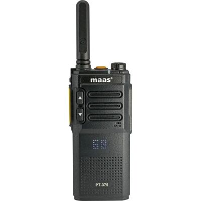 MAAS PT-375 - 2er Pack Walkie-Talkie - Schwarz MAAS PT-375 - 2er Pack Walkie-Talkie - Schwarz
