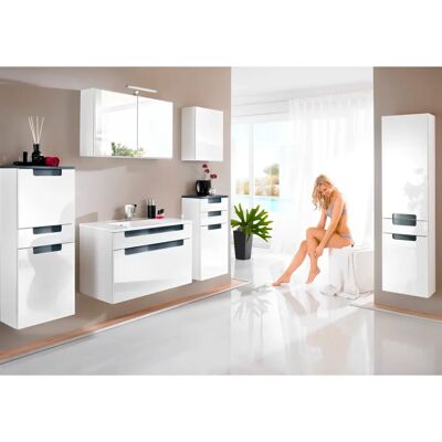 Held Möbel Siena Badezimmerunterschrank - 40cm Breit, Reversible Scharniere Held Möbel Siena Badezimmerunterschrank - 40cm Breit, Reversible Scharniere