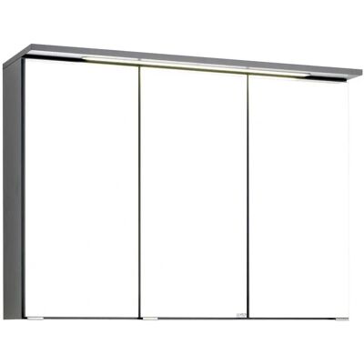 Held Möbel Bologna 90cm Spiegelschrank - Modern, LED, 3D Held Möbel Bologna 90cm Spiegelschrank - Modern, LED, 3D