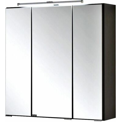 Held Möbel Badezimmerspiegel Schrank - Graphitgrau, 3 Türen, LED Held Möbel Badezimmerspiegel Schrank - Graphitgrau, 3 Türen, LED