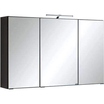 WELLTIME Texas Spiegelschrank - 3 Türen mit LED WELLTIME Texas Spiegelschrank - 3 Türen mit LED