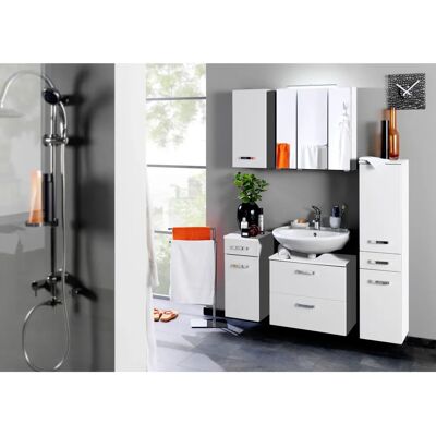 WELLTIME Texas Badschrank - MDF, Weiß, 70cm WELLTIME Texas Badschrank - MDF, Weiß, 70cm